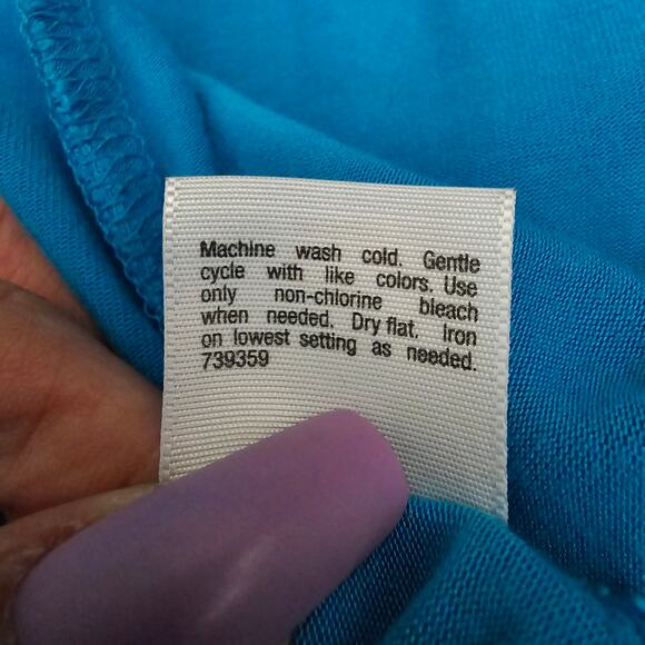 Women's A.N.A Azul Adjustable Strap Plunge V-Neck Ruffle Long Maxi Dress Size M - Picture 7 of 7